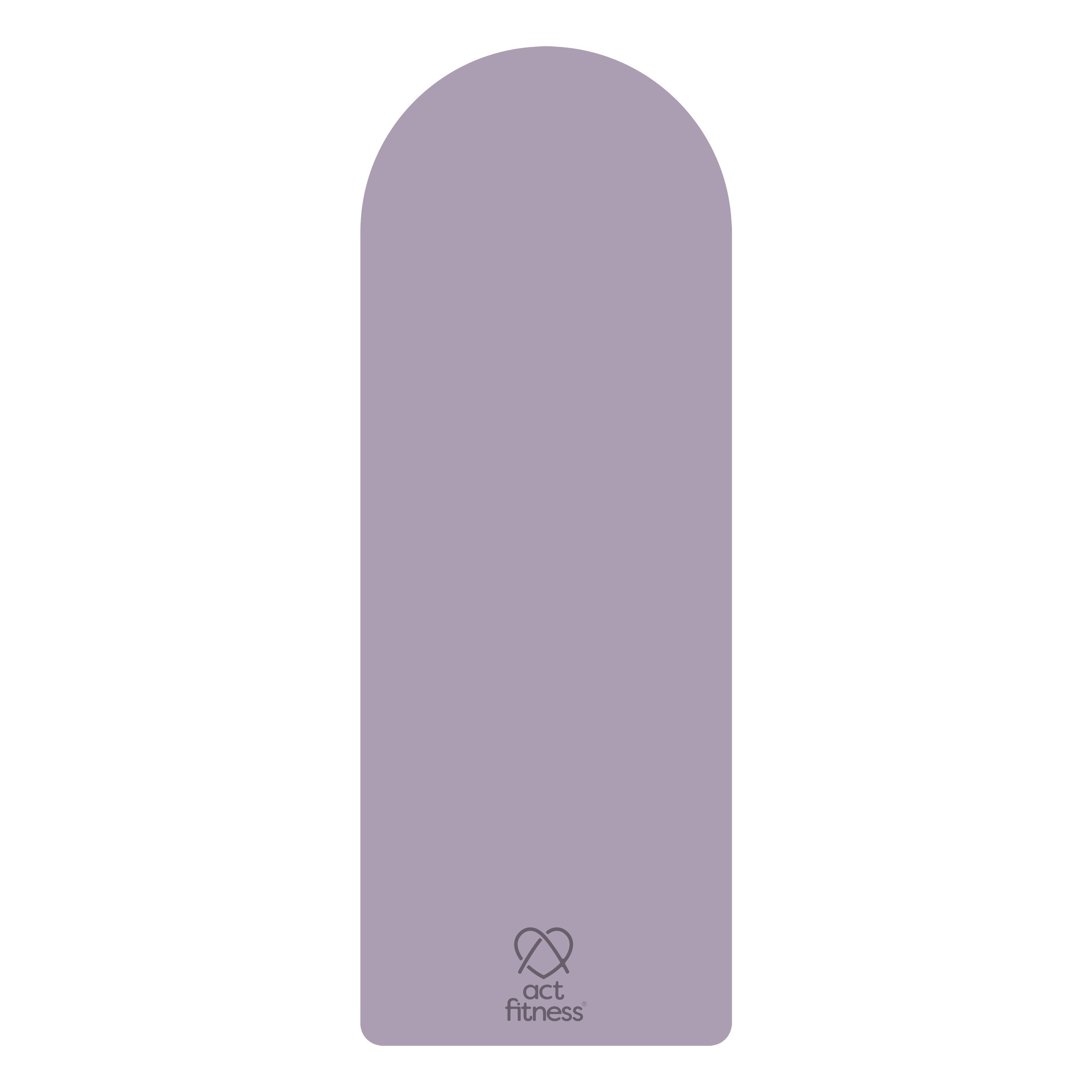 Yoga Fitness Matı Oval Lila